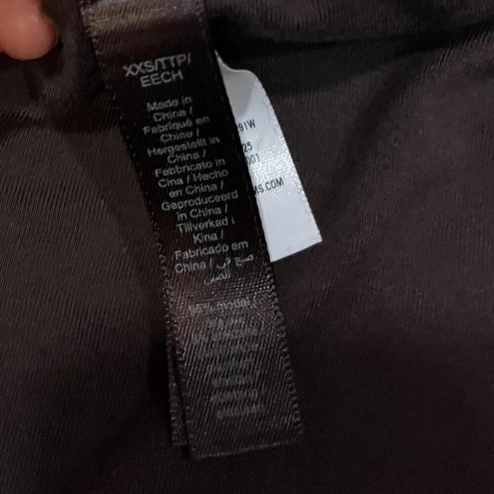 Skims Smooth Layers Square Neck Top in Espresso - Picture 6 of 6
